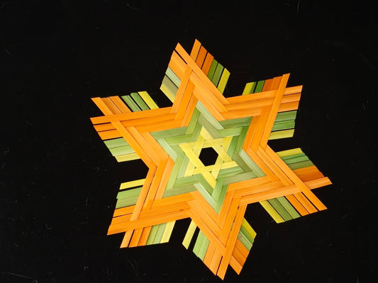 Weave a Geometric Wonder: The Bamboo Star Weaving Kit
