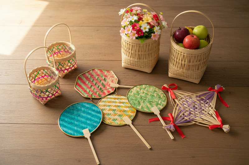 Bamboo Weaving: Nature's Geometry