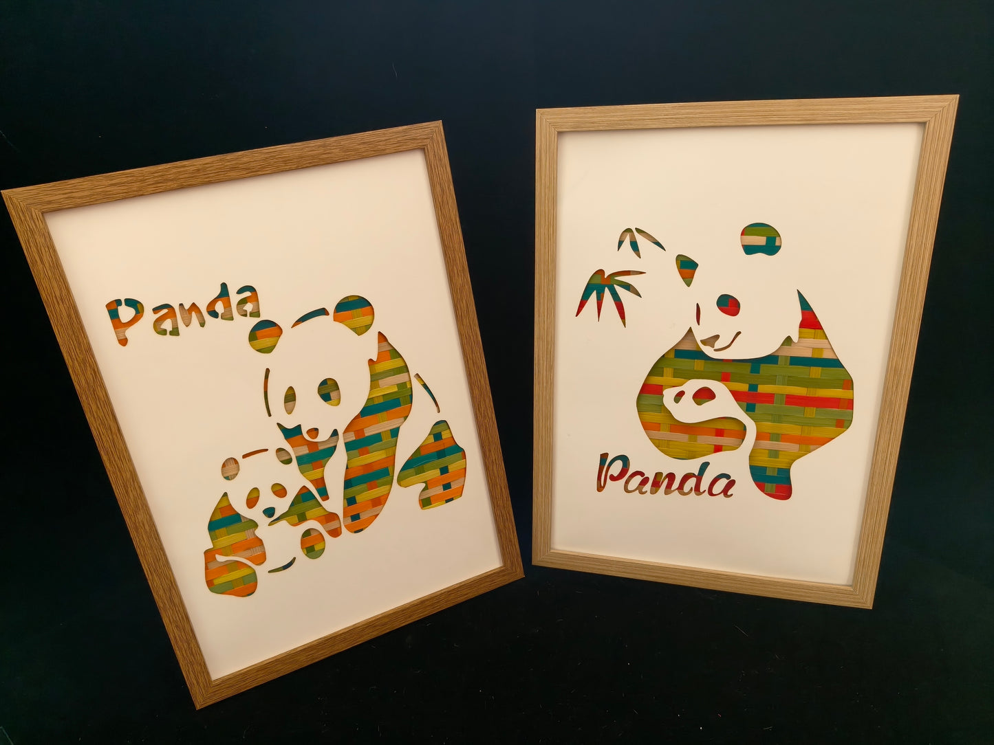 Weave a Panda Pal: The Bamboo Picture Frame Kit