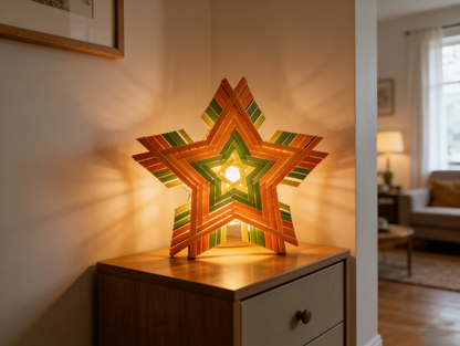 Weave a Geometric Wonder: The Bamboo Star Weaving Kit