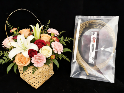 The Classic Organizer: The Natural Bamboo Storage Basket Kit