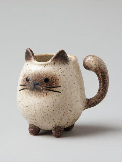 First Touch of Clay" Taster Kit: Craft Your Own Mindful Cat Mug