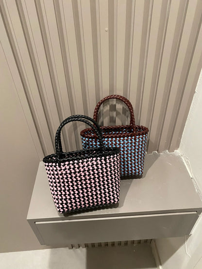 Sweet & Cool Pink Weave - Rattan Weaving Beginner Course - Silkpathcraftsmen Company