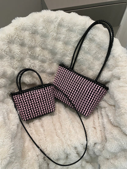 Sweet & Cool Pink Weave - Rattan Weaving Beginner Course - Silkpathcraftsmen Company