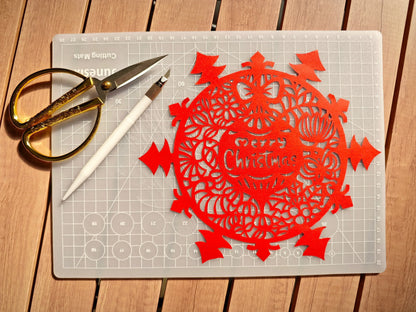 Paper Art Course 3 | The Christmas Snowflake | Craft Festive Joy & Luck - Silkpathcraftsmen Company