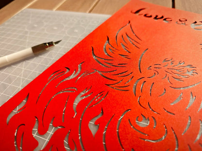 Paper Art Course 2 | The Phoenix | Craft Rebirth & Strength - Silkpathcraftsmen Company