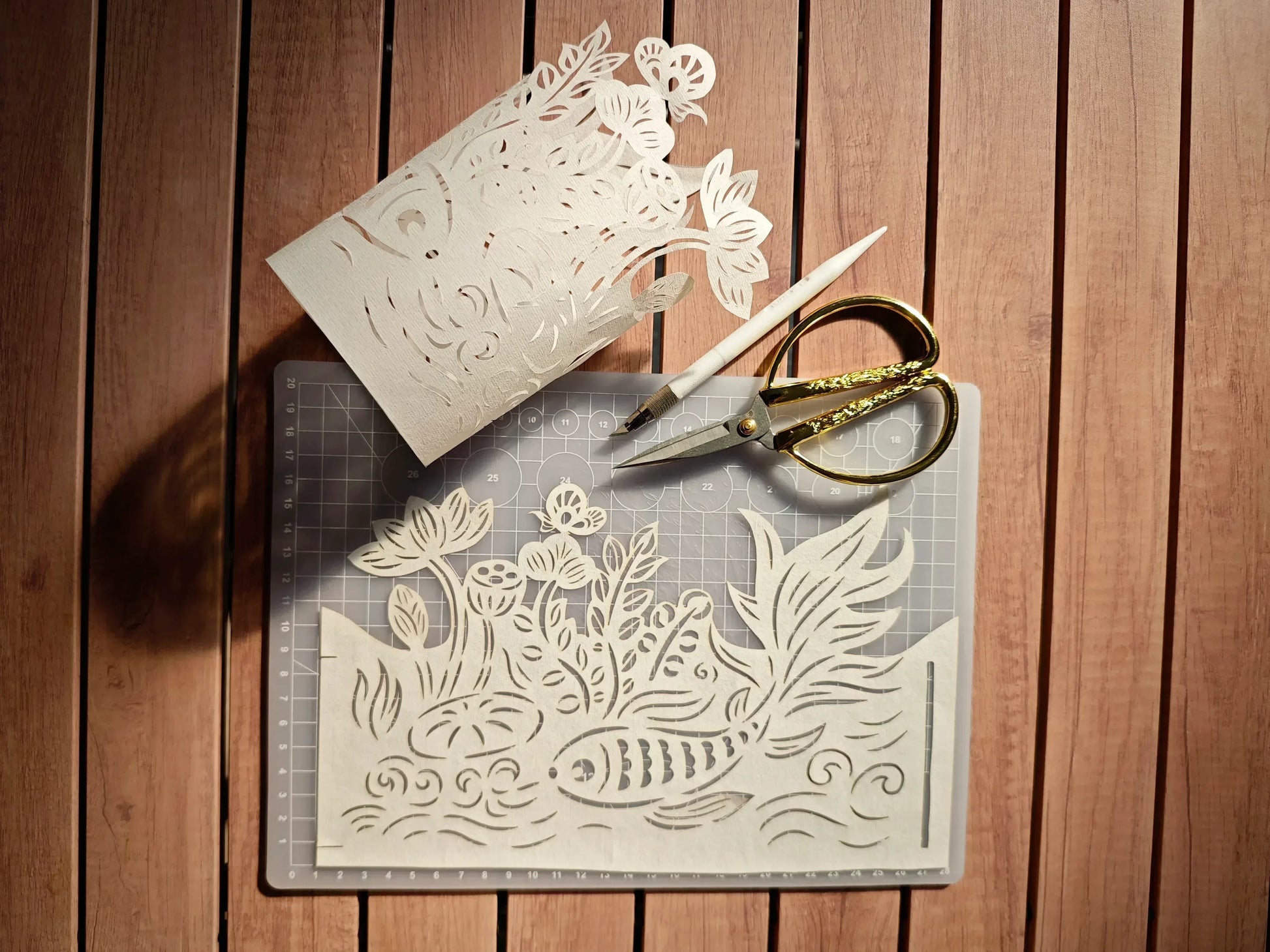 Paper Art Course 7 | The 3D Paper Lantern | Craft Your Own Light & Shadow - Silkpathcraftsmen Company