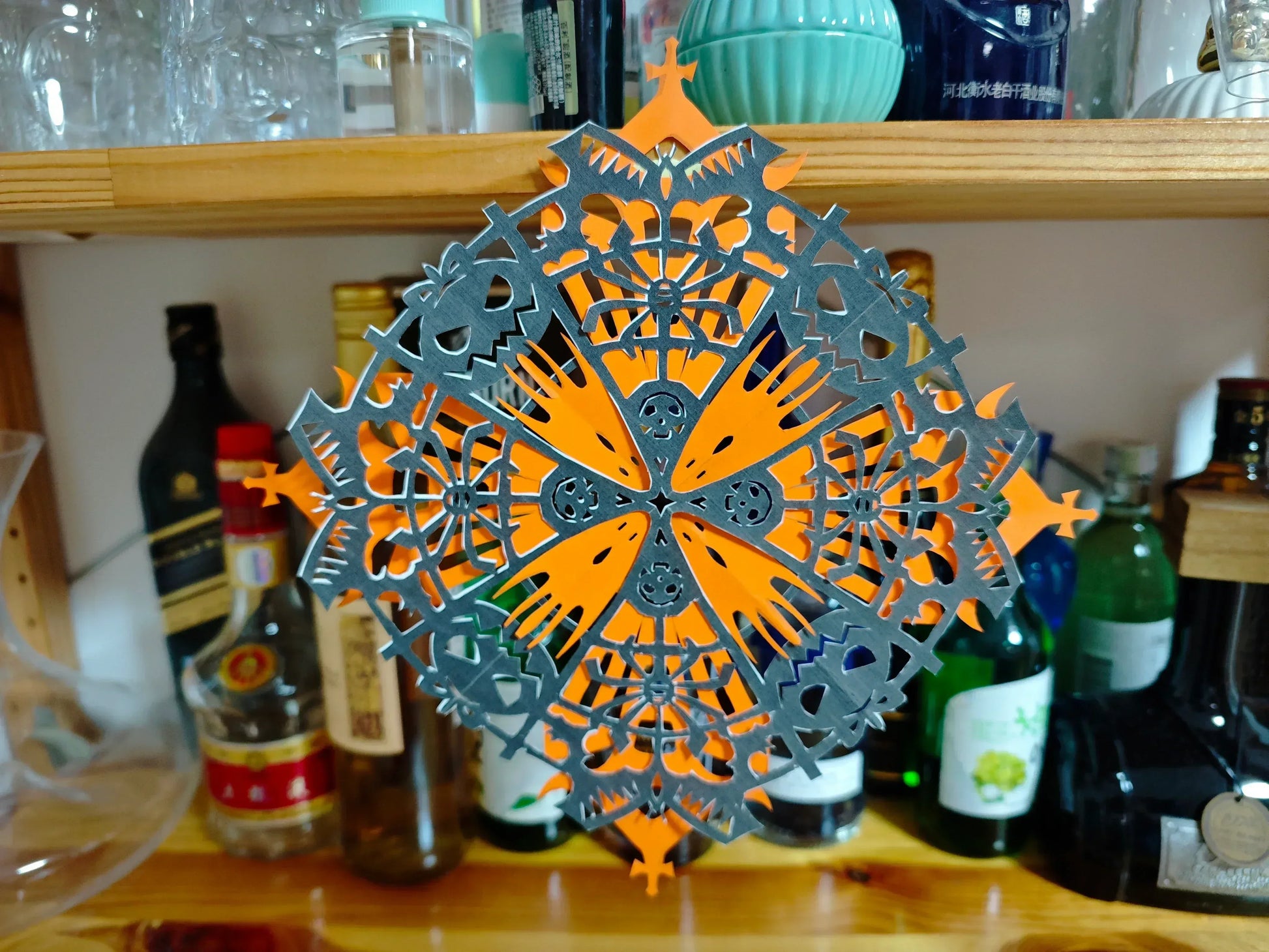 Paper Art Course 5 | Halloween Scene | Craft Spooky Joy & Luck - Silkpathcraftsmen Company