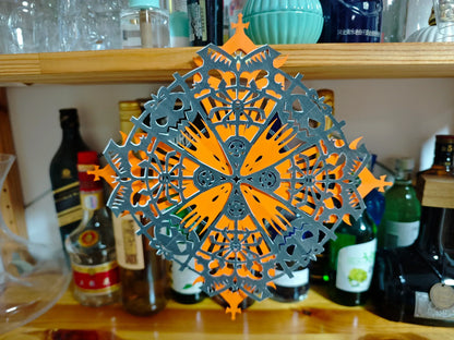 Paper Art Course 5 | Halloween Scene | Craft Spooky Joy & Luck - Silkpathcraftsmen Company