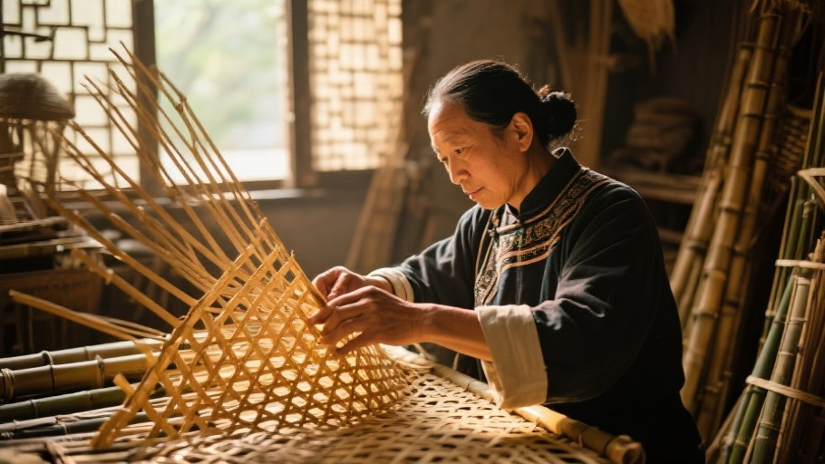 Bamboo Weaving: Nature's Geometry